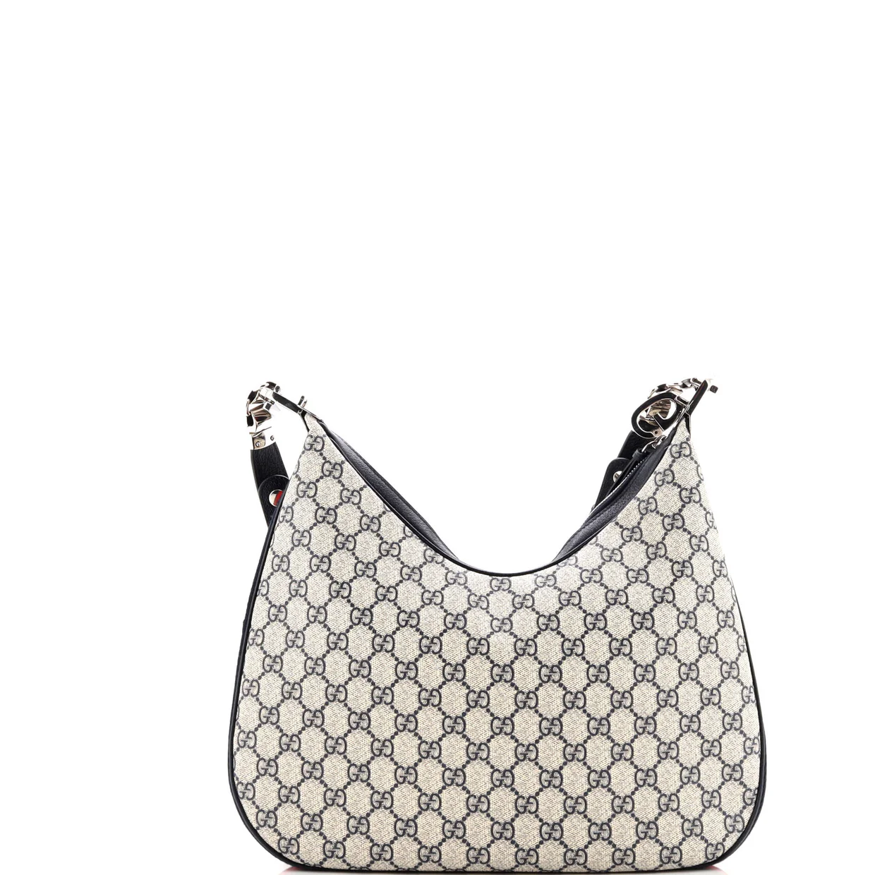 Attache Shoulder Bag GG Coated Canvas Medium - Deep Luxury