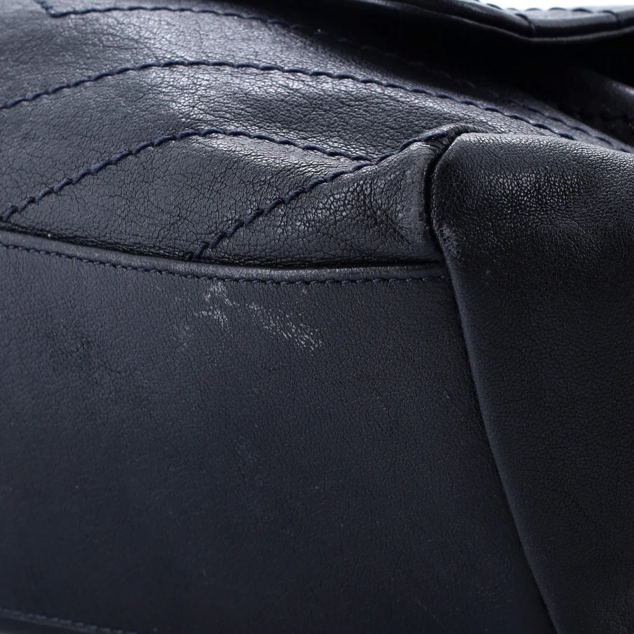 Nolita Satchel Matelasse Chevron Leather Small - Deep Luxury