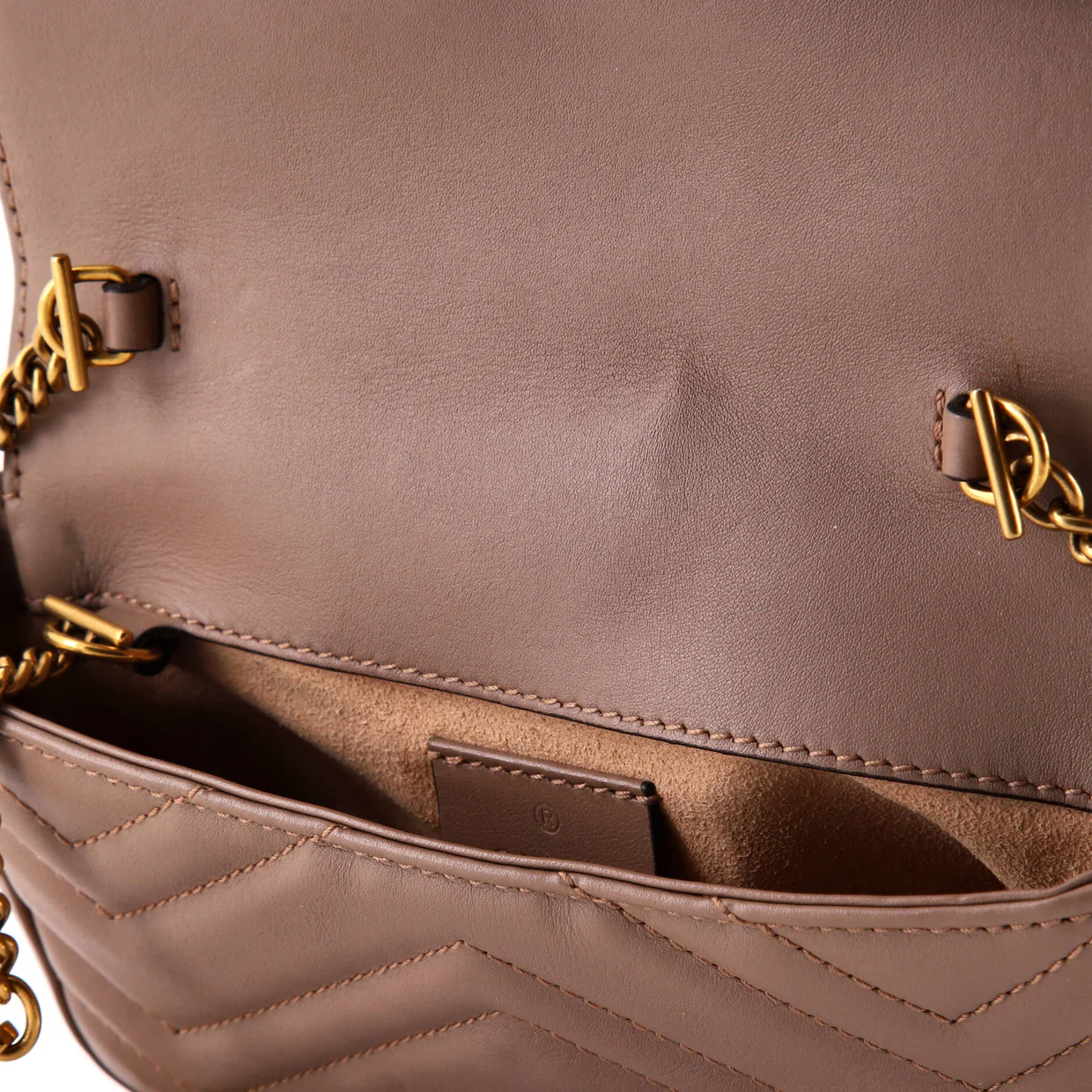 GG Marmont Flap Bag Matelasse Leather Super Mini - Deep Luxury