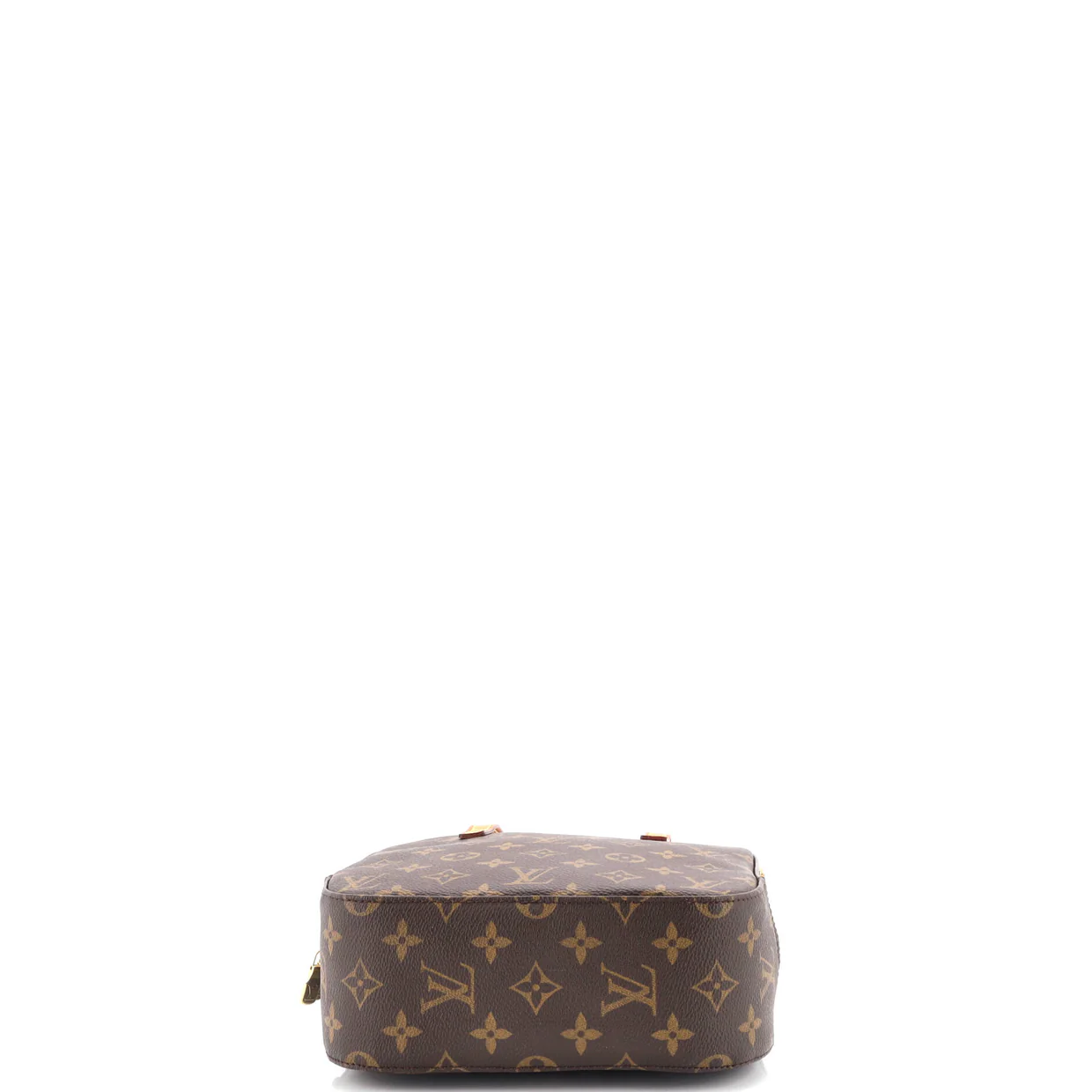 Spontini Handbag Monogram Canvas - Deep Luxury