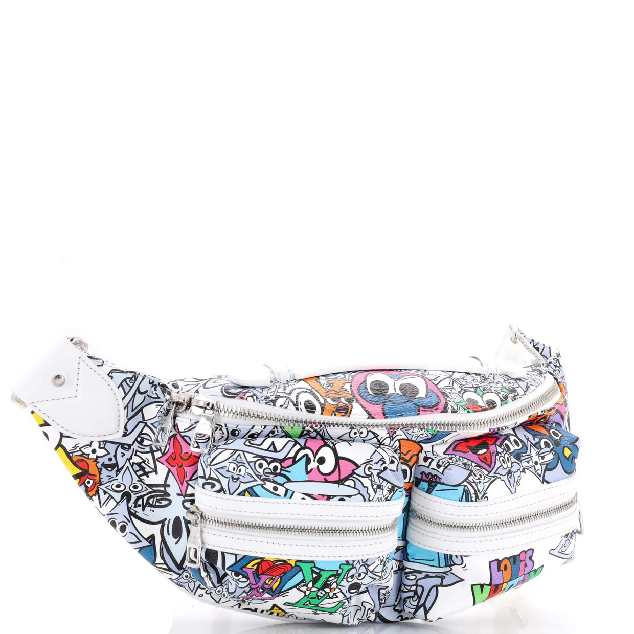 Multipocket Bumbag Limited Edition Monogram Comics Canvas - Deep Luxury