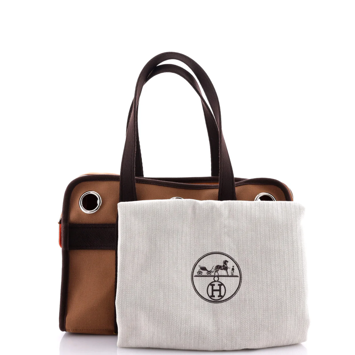 Pet Dog Carrier Toile Small - Deep Luxury