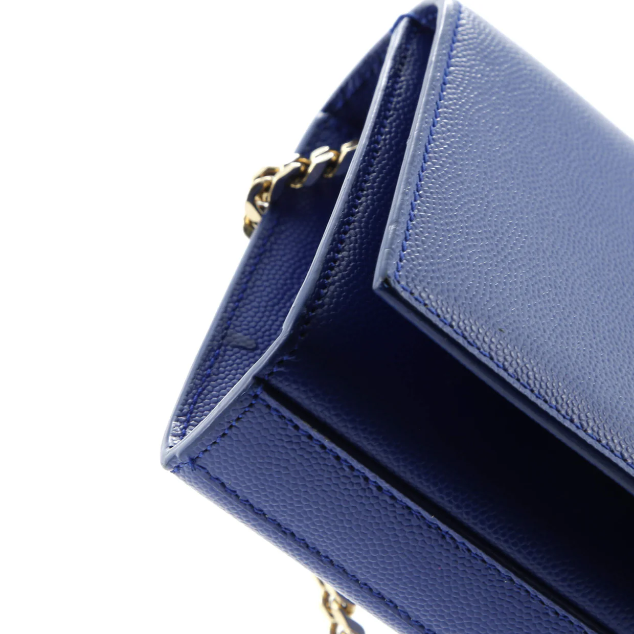 Classic Monogram Crossbody Bag Grainy Leather Small - Deep Luxury