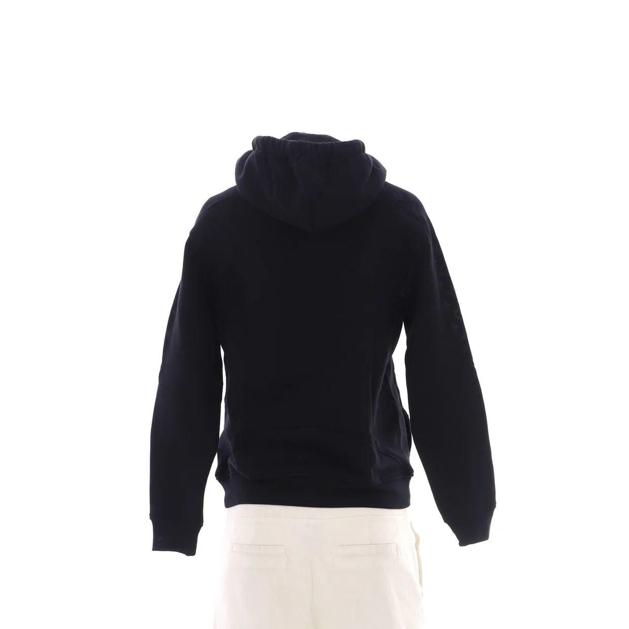 Men's Circle Cut Hoodie Monogram Cotton - Deep Luxury