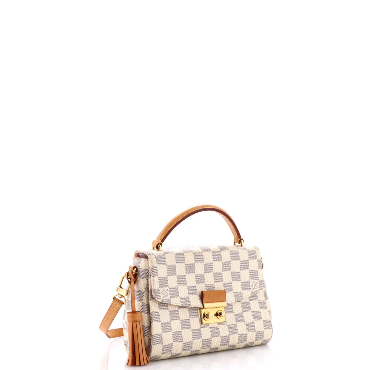 Croisette Handbag Damier - Deep Luxury