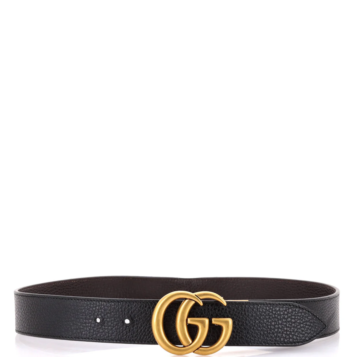 GG Marmont Reversible Belt Leather Wide - Deep Luxury