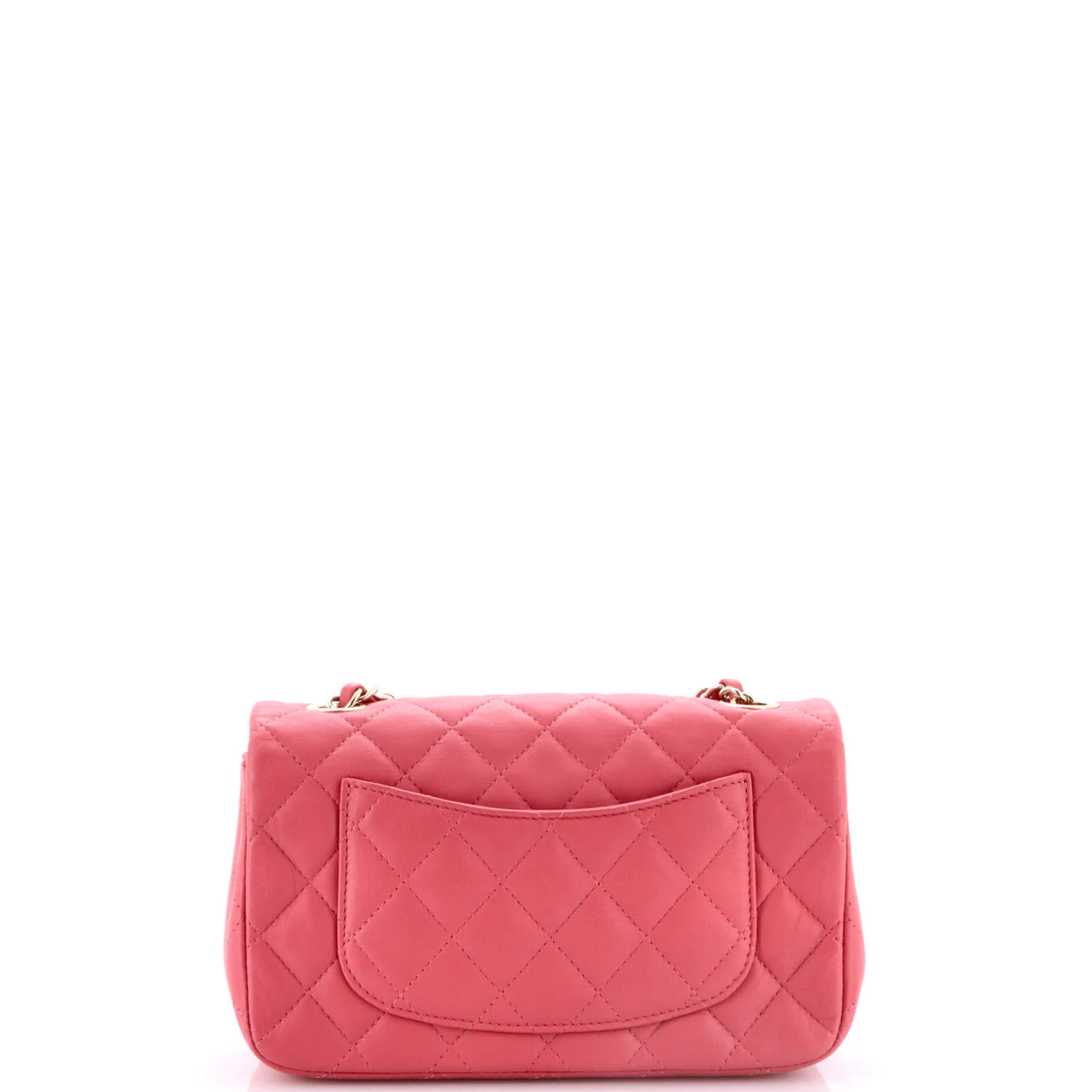 Valentine Crystal Hearts Flap Bag Quilted Lambskin Mini - Deep Luxury