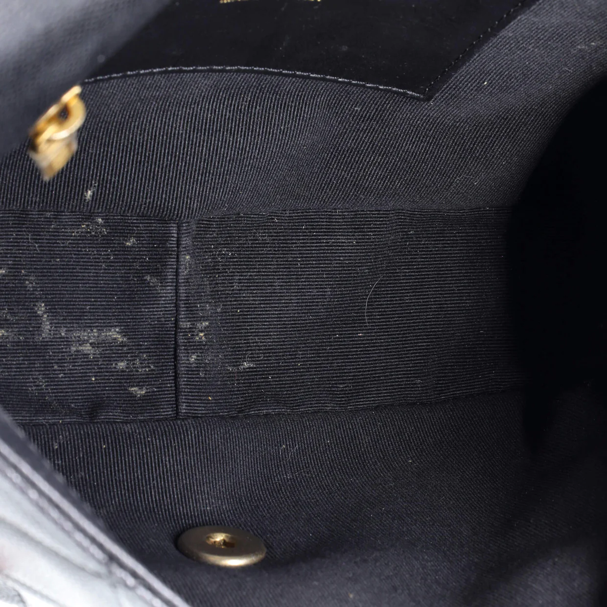 CC Triple Chain Flap Bag Quilted Caviar Small - Deep Luxury