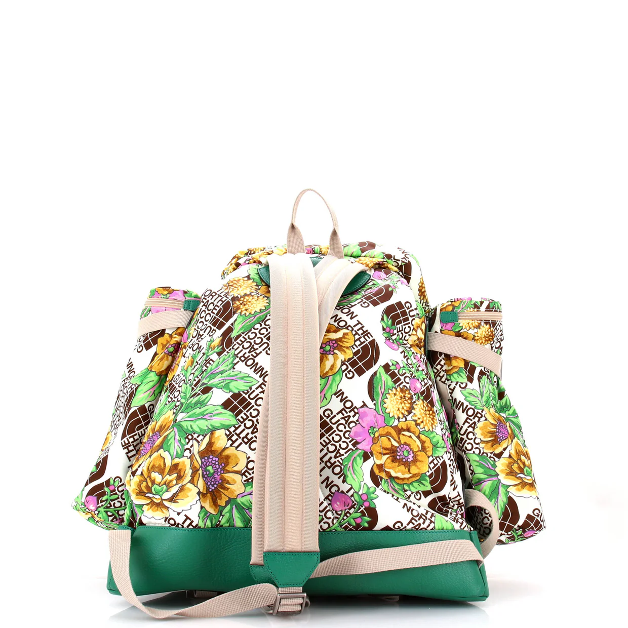 Gucci x The North Face Flap Backpack Printed Nylon Large - Deep Luxury
