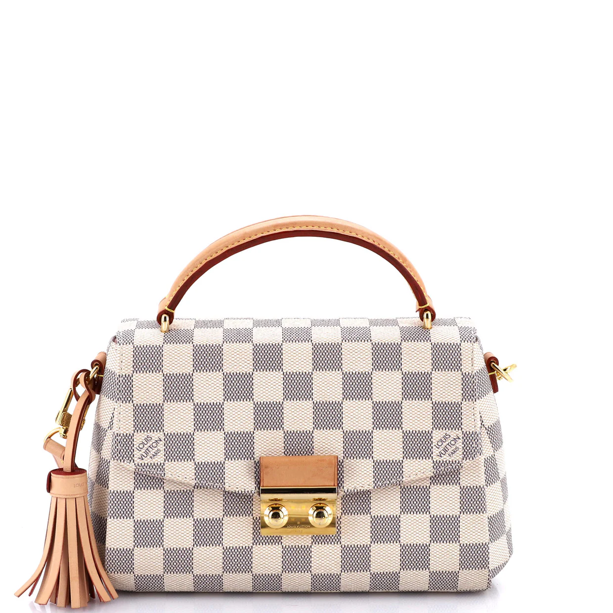 Croisette Handbag Damier - Deep Luxury