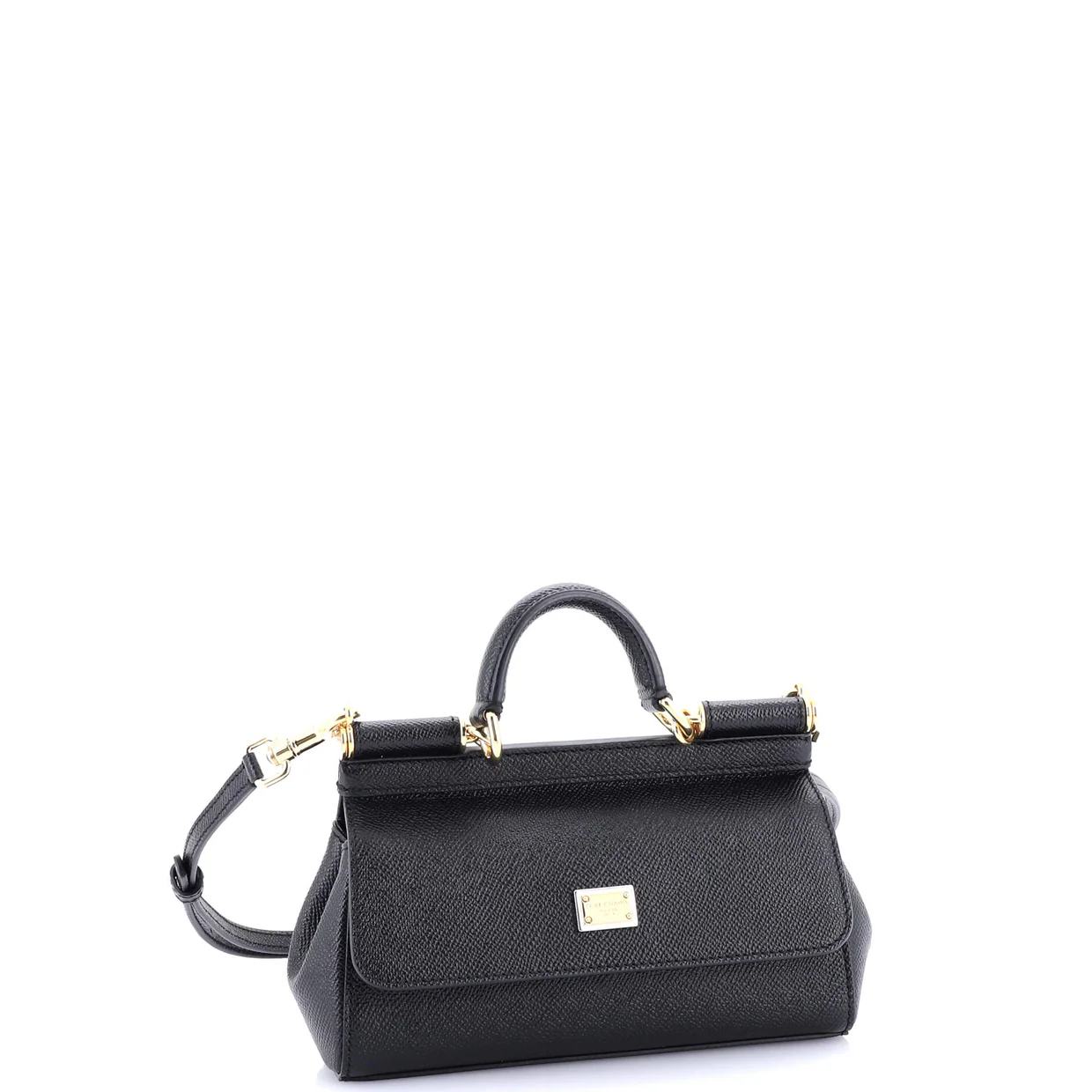 East West Miss Sicily Bag Leather Small - Deep Luxury
