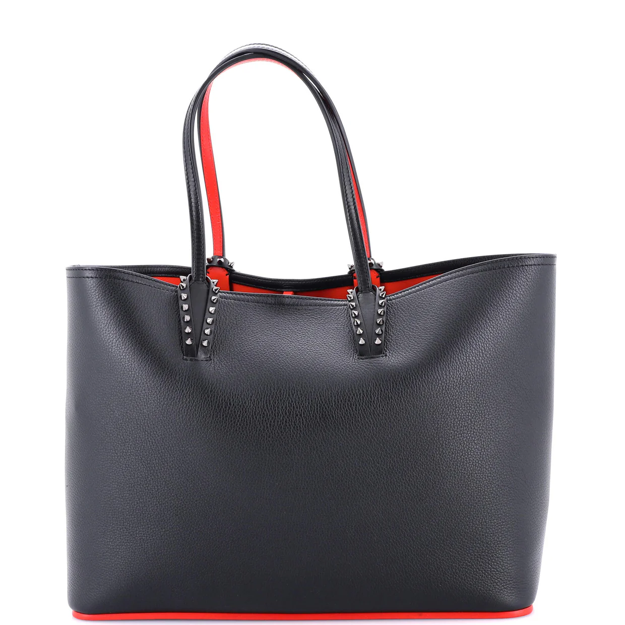 Cabata East West Tote Leather Large - Deep Luxury