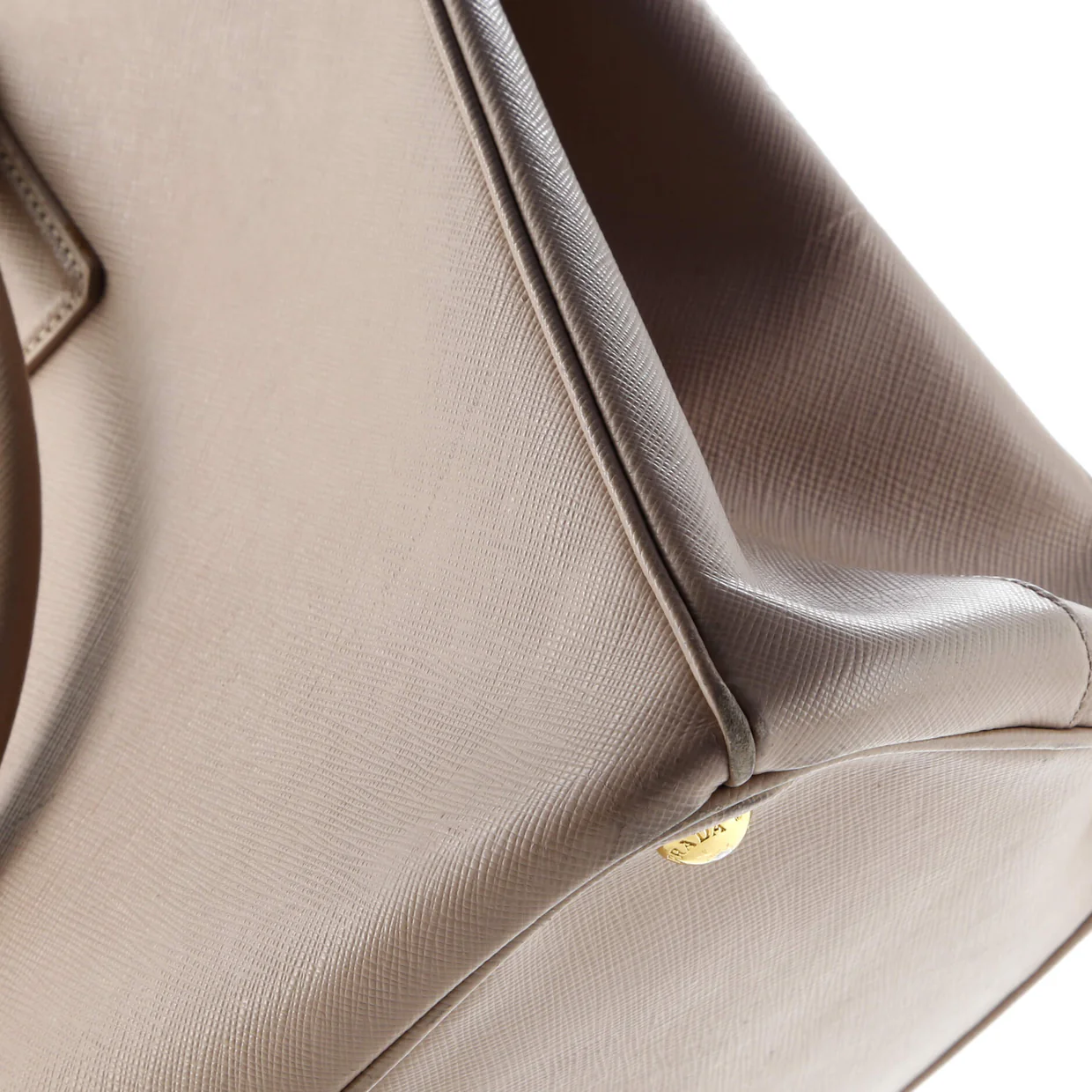 Double Zip Lux Tote Saffiano Leather Medium - Deep Luxury