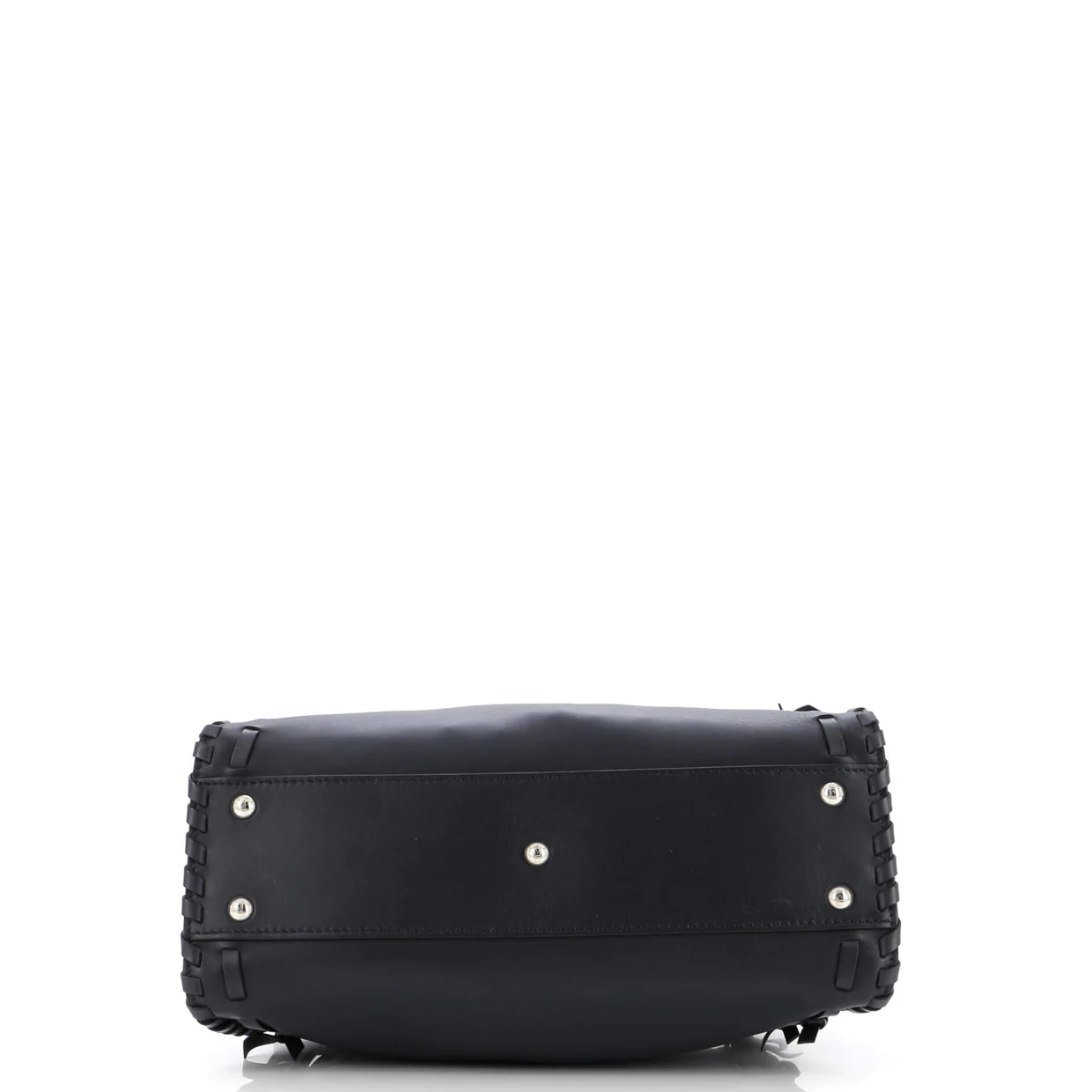 Bow Peekaboo Bag Whipstitch Leather Regular - Deep Luxury
