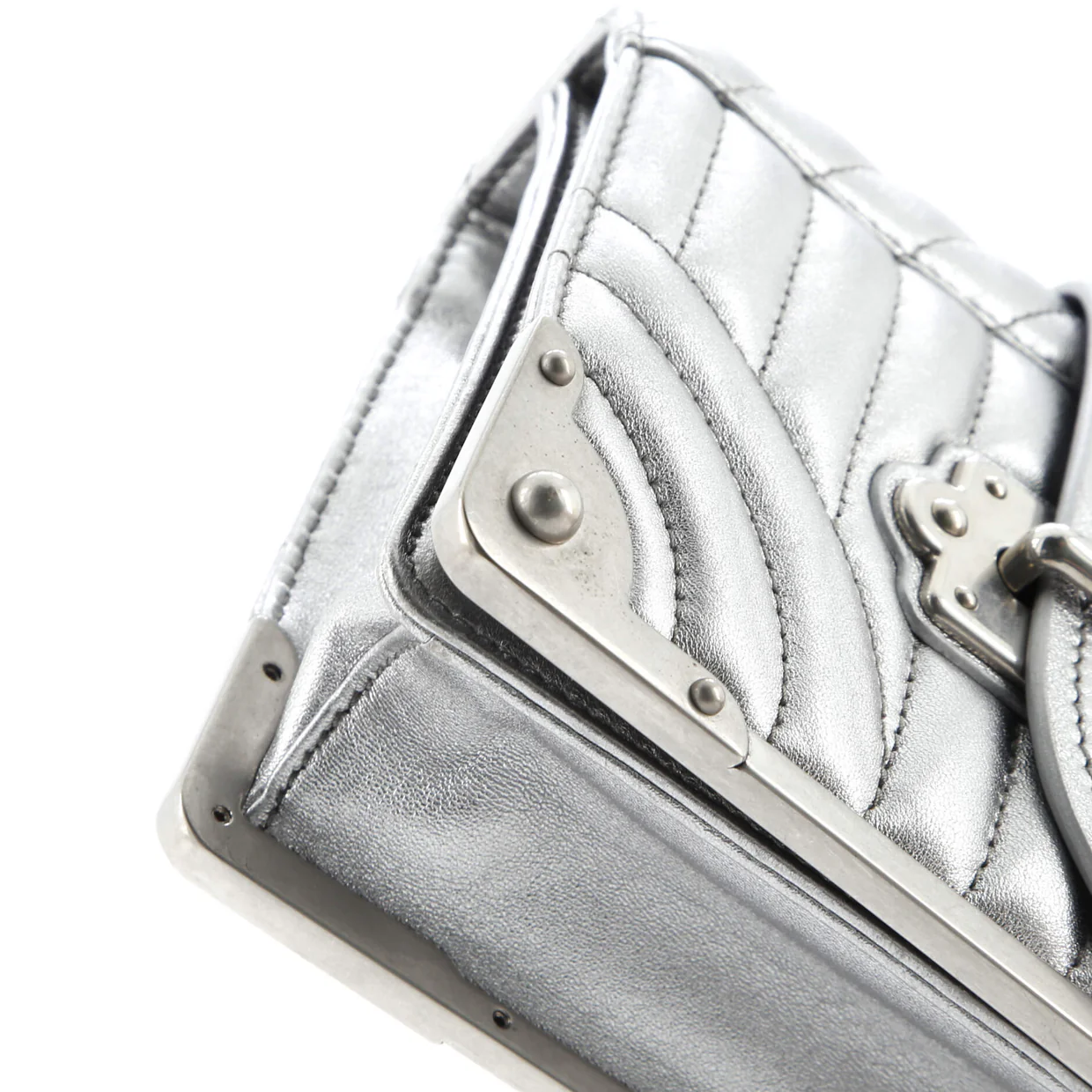 Cahier Crossbody Bag Diagramme Quilted Leather Small - Deep Luxury