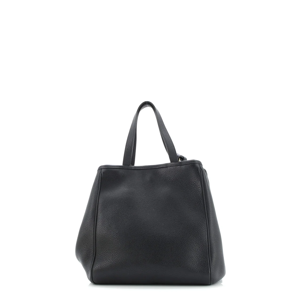 Folded Cabas Leather Small - Deep Luxury