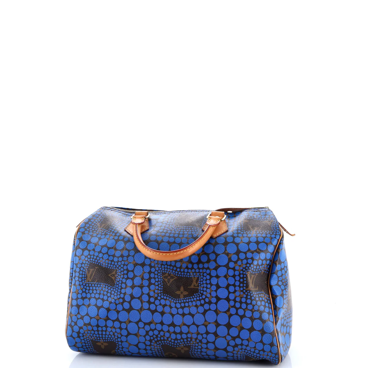 Speedy Handbag Limited Edition Kusama Town Monogram Canvas 30 - Deep Luxury