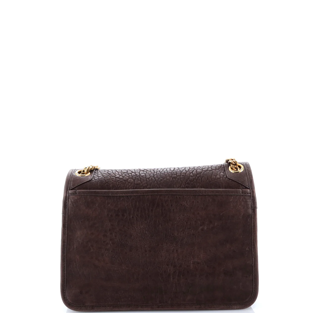 Niki Chain Flap Bag Leather Medium - Deep Luxury