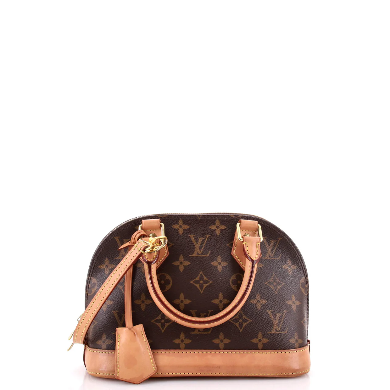 Alma Handbag Monogram Canvas BB - Deep Luxury