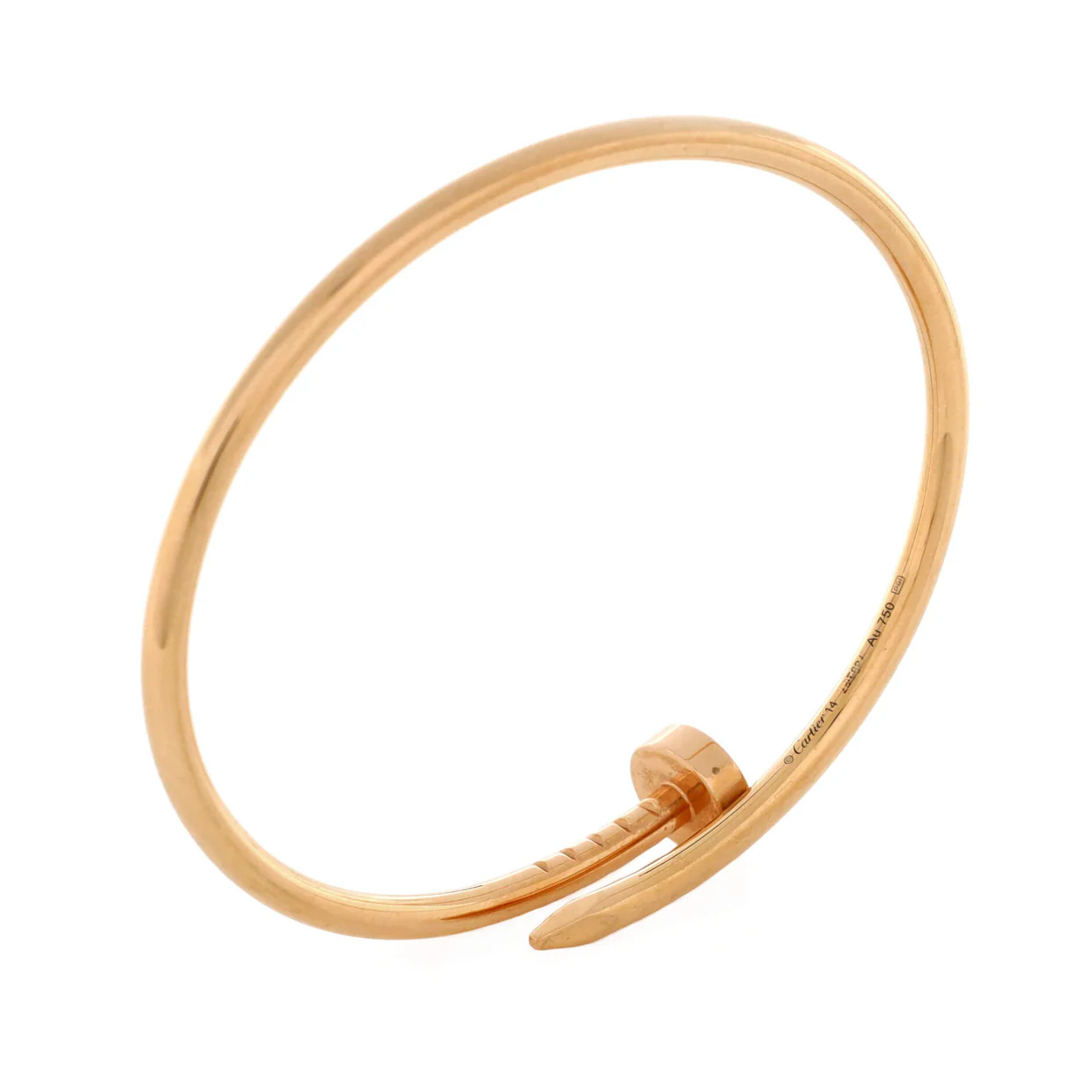 Juste un Clou Bracelet 18K Rose Gold Small - Deep Luxury