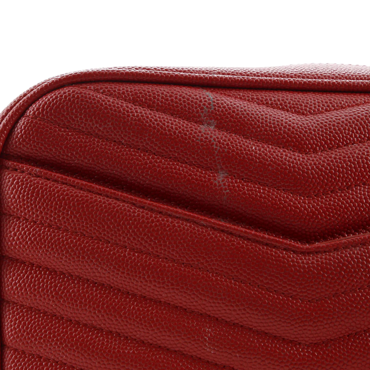 Lou Camera Bag Matelasse Chevron Leather Mini - Deep Luxury