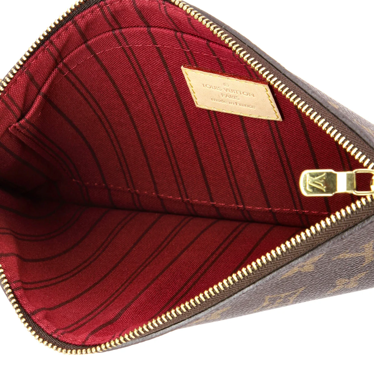 Neverfull Pochette Monogram Canvas Large - Deep Luxury