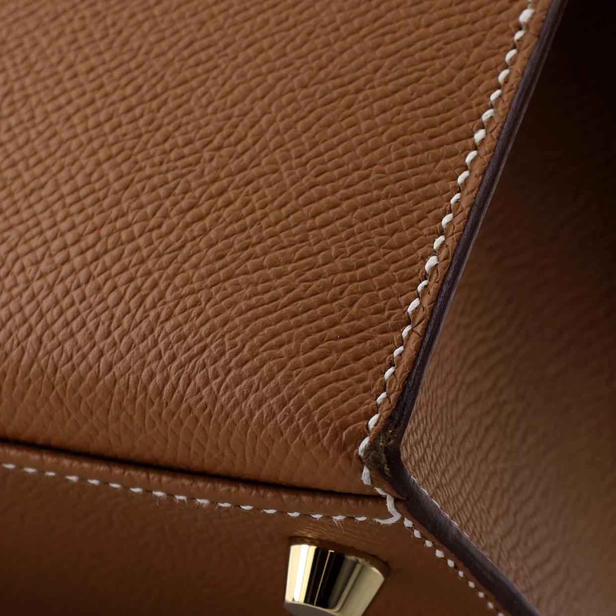 Kelly Handbag Gold Epsom with Gold Hardware 25 - Deep Luxury