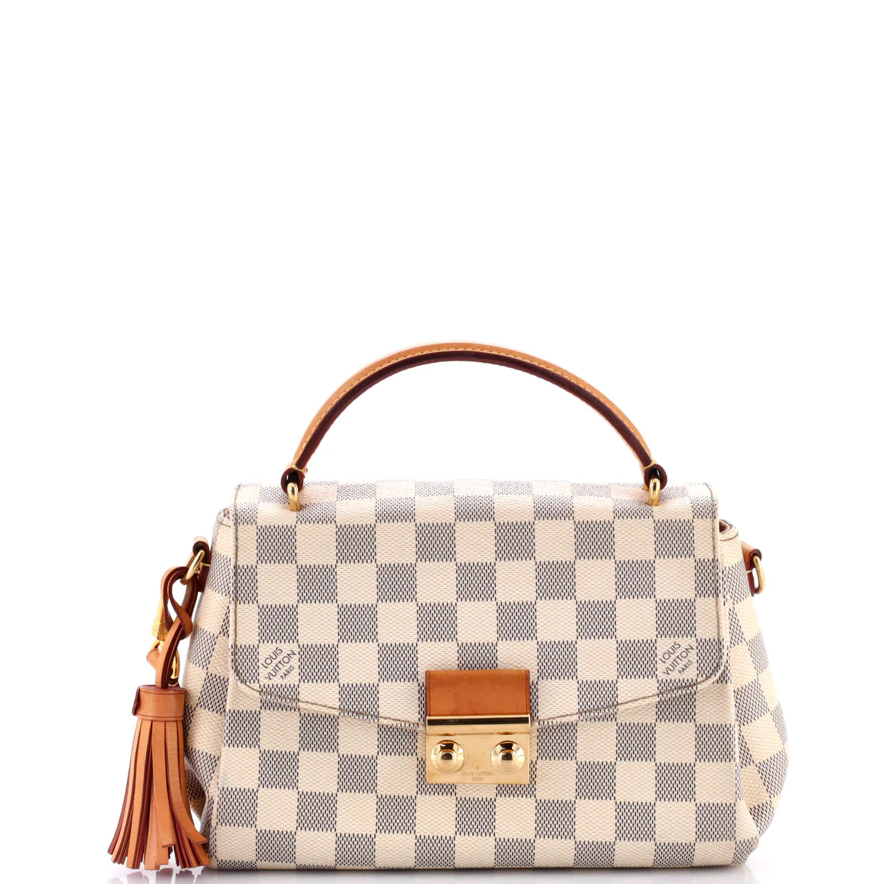 Croisette Handbag Damier - Deep Luxury