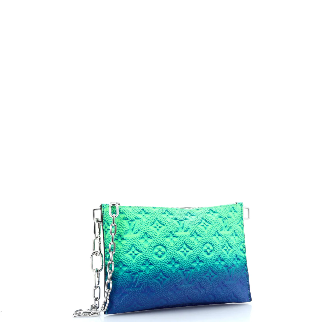 Trio Pouch Messenger Bag Limited Edition Illusion Monogram Taurillon Leather - Deep Luxury