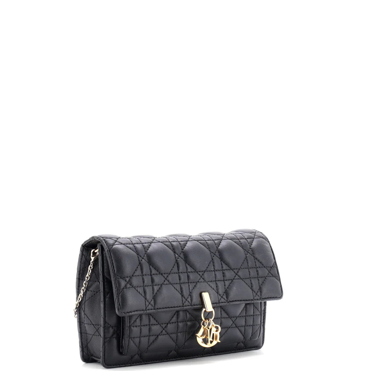 Miss Dior Charms Chain Pouch Cannage Quilt Lambskin - Deep Luxury