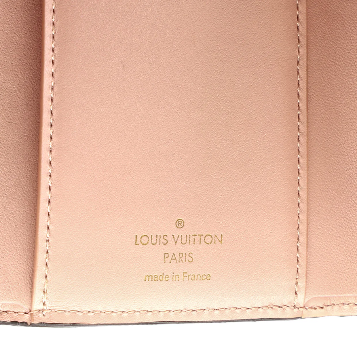 Croisette Wallet Damier and Leather Compact - Deep Luxury