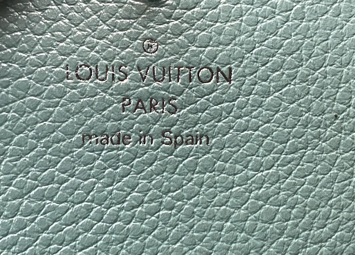 Flower Sarah NM Wallet Iridescent Monogram Empreinte Leather - Deep Luxury