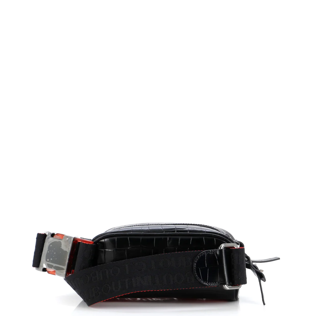 Blaster Waist Bag Alligator Embossed Calfskin - Deep Luxury