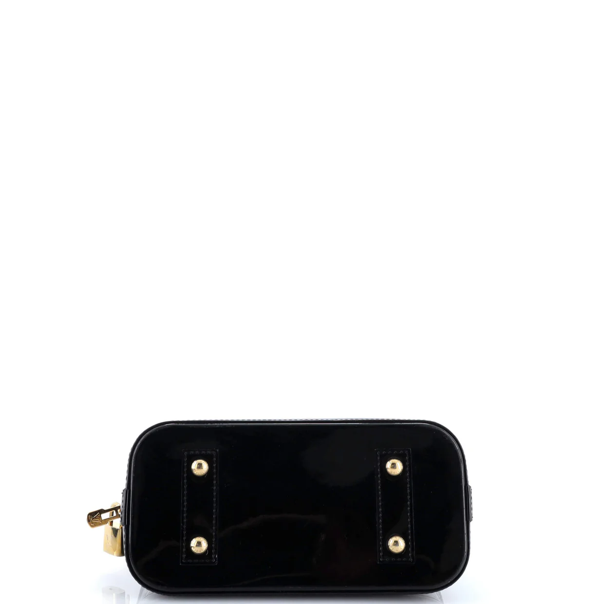 Alma Handbag Monogram Vernis BB - Deep Luxury