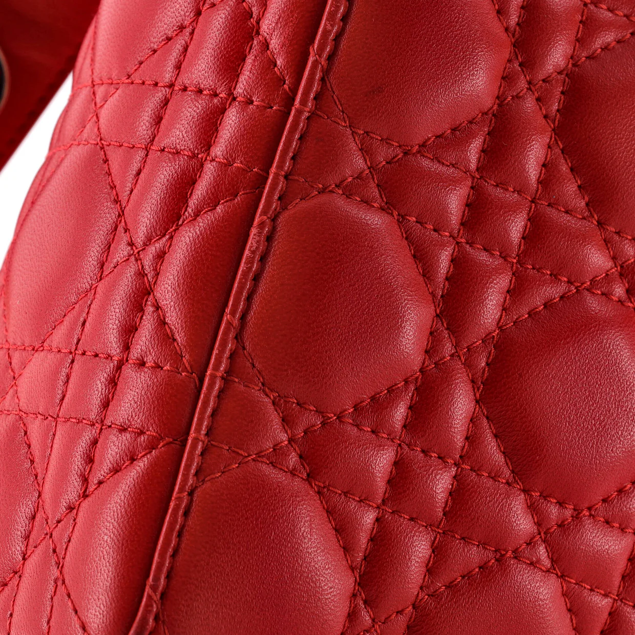My Lady Dior Bag Cannage Quilt Lambskin - Deep Luxury