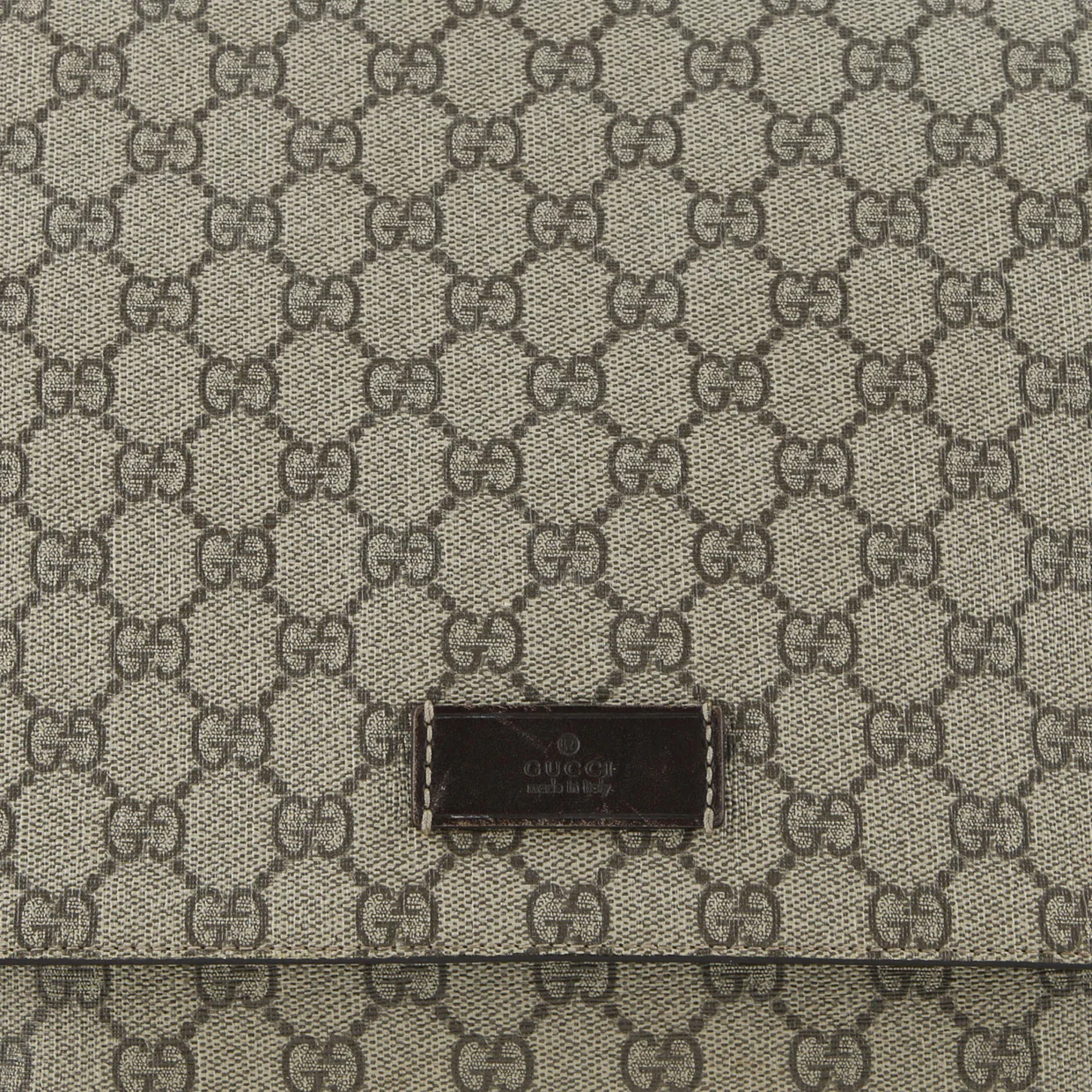 Diaper Bag GG Coated Canvas - Deep Luxury