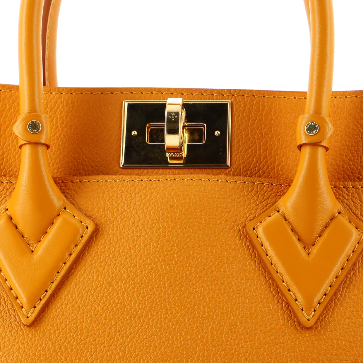 On My Side Tote Mahina Leather PM - Deep Luxury