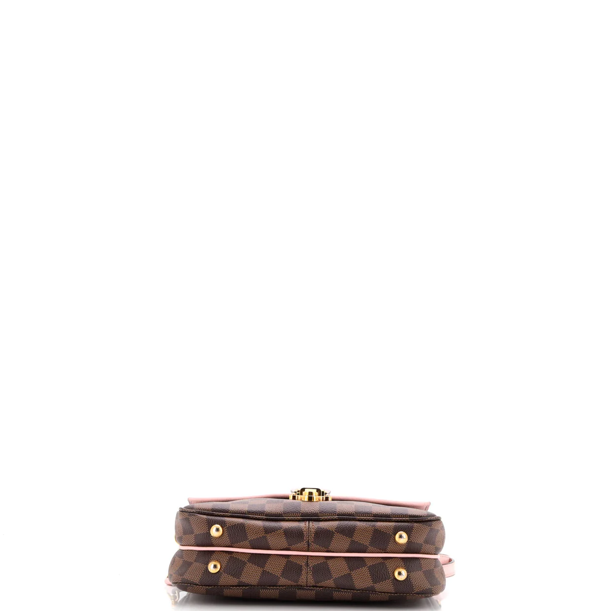 Clapton Handbag Damier and Leather PM - Deep Luxury