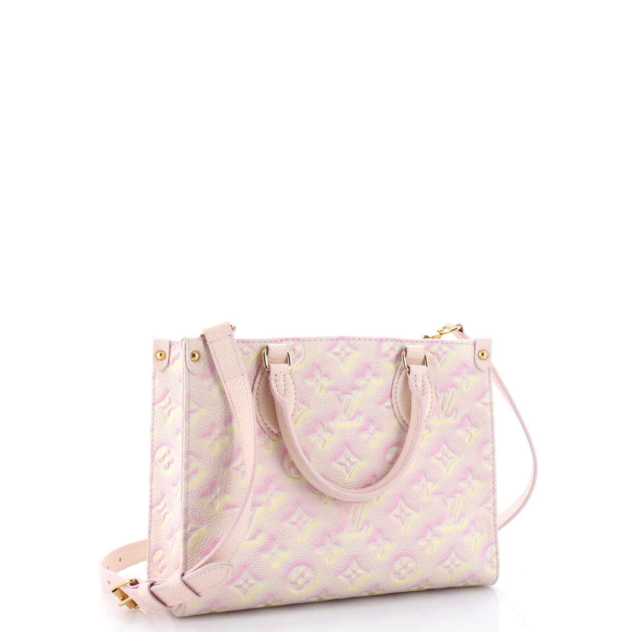 OnTheGo Tote Stardust Monogram Empreinte Leather PM - Deep Luxury