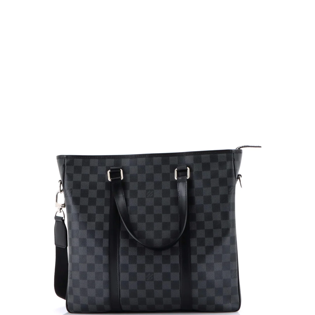 Tadao Handbag Damier Graphite PM - Deep Luxury