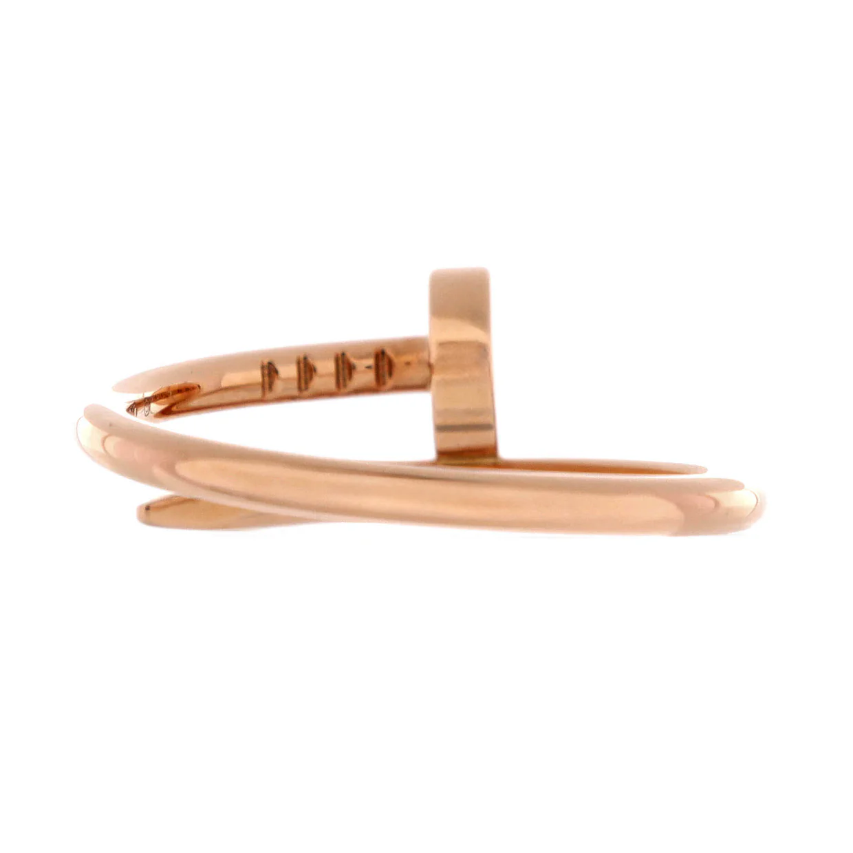 Juste un Clou Ring 18K Rose Gold Small - Deep Luxury