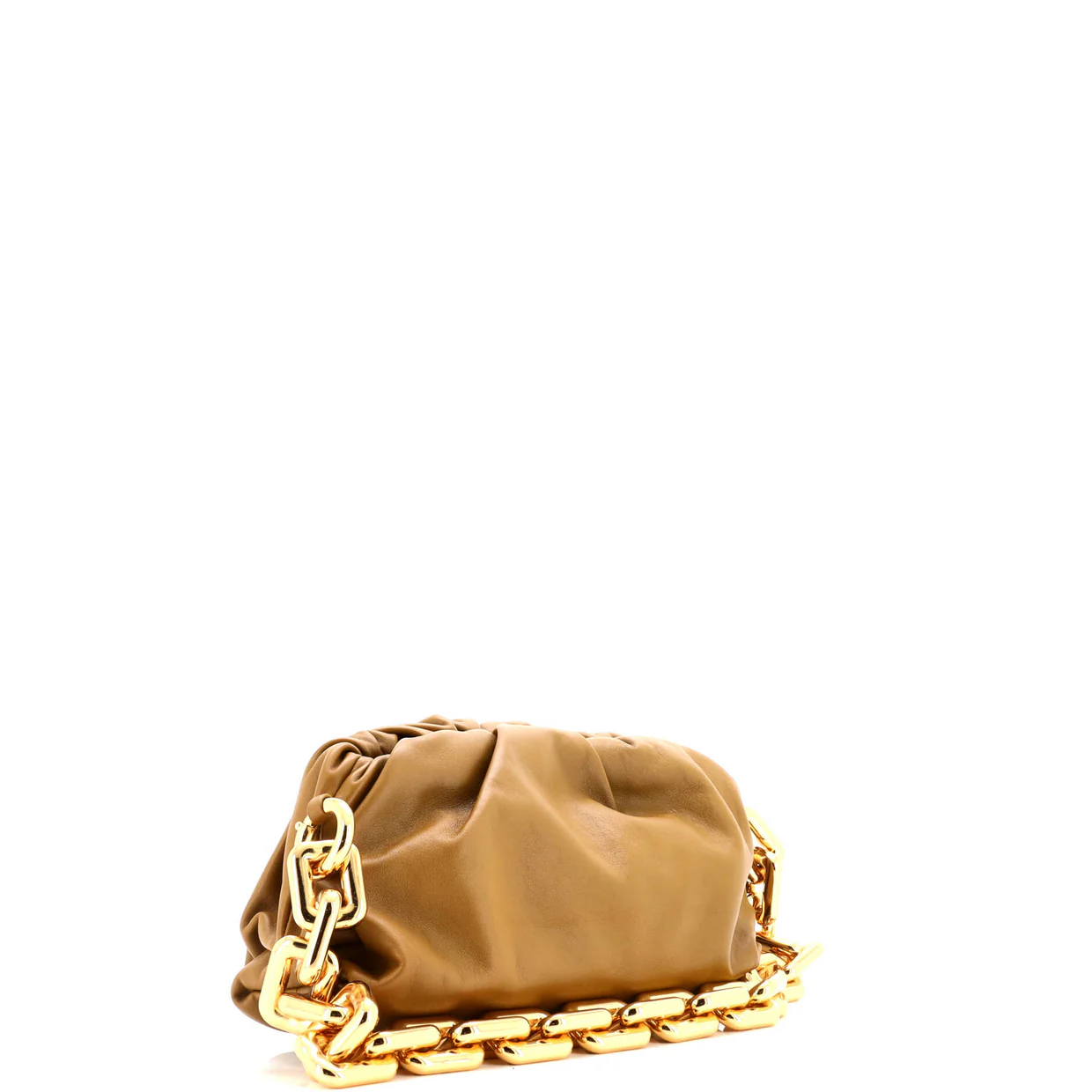 The Chain Pouch Leather - Deep Luxury