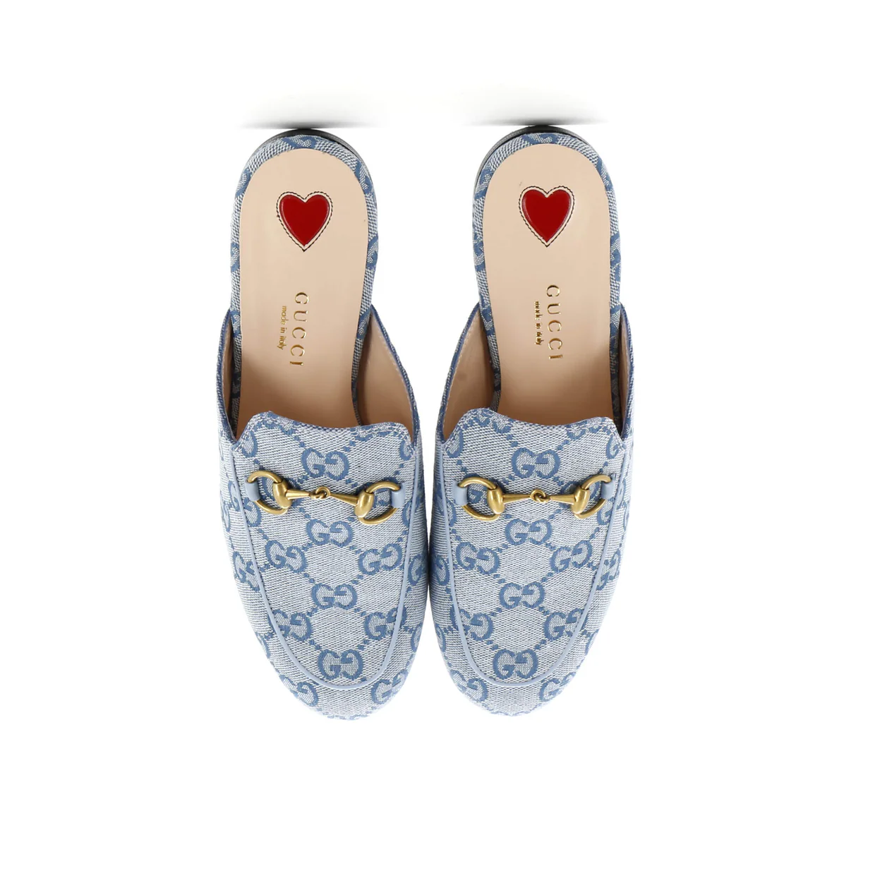 Women's Princetown Mules GG Canvas - Deep Luxury