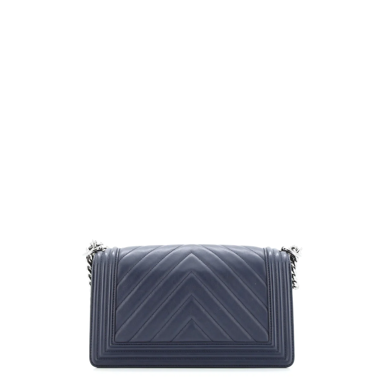 Boy Flap Bag Chevron Lambskin Old Medium - Deep Luxury