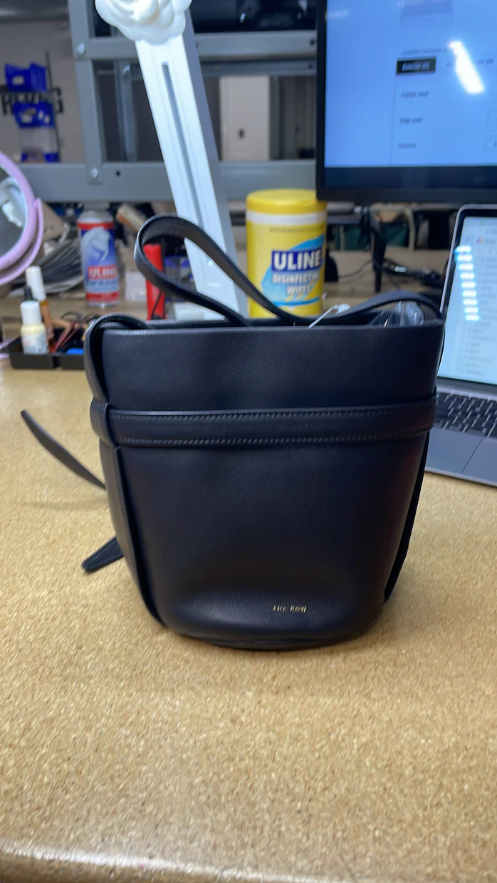 Leo Bucket Bag Leather Mini - Deep Luxury