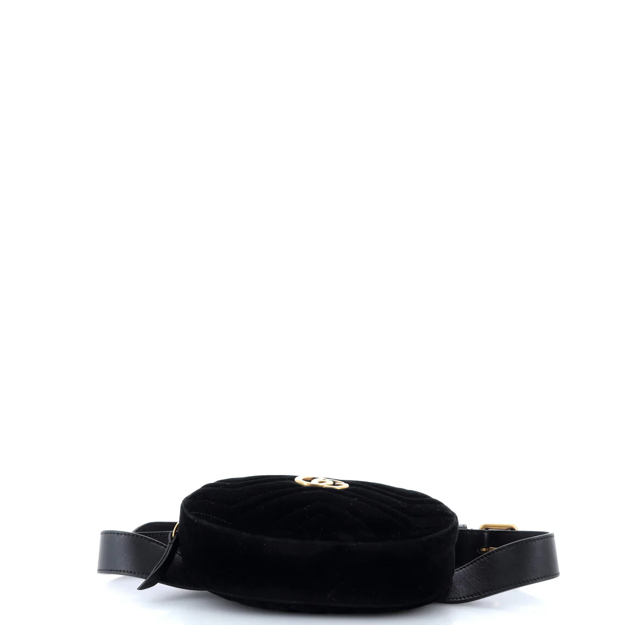 GG Marmont Belt Bag Matelasse Velvet - Deep Luxury