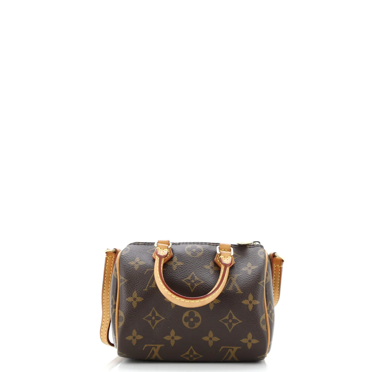 Speedy Bandouliere Bag Monogram Canvas Nano - Deep Luxury