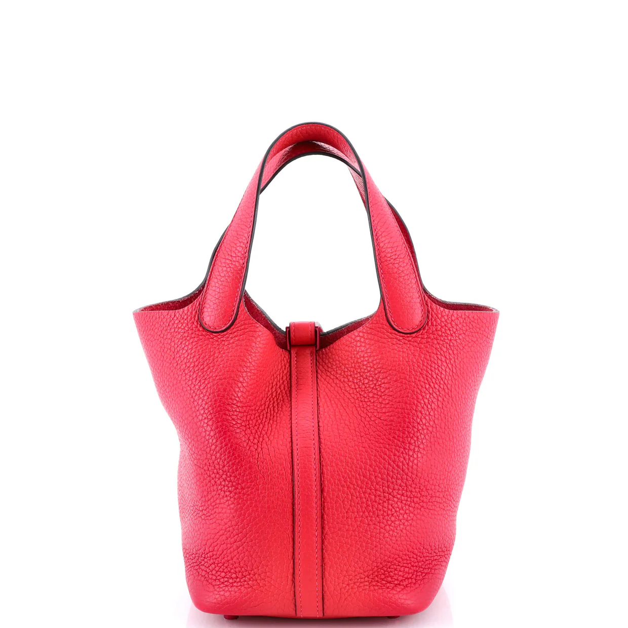 Monochrome Picotin Lock Bag Clemence PM - Deep Luxury