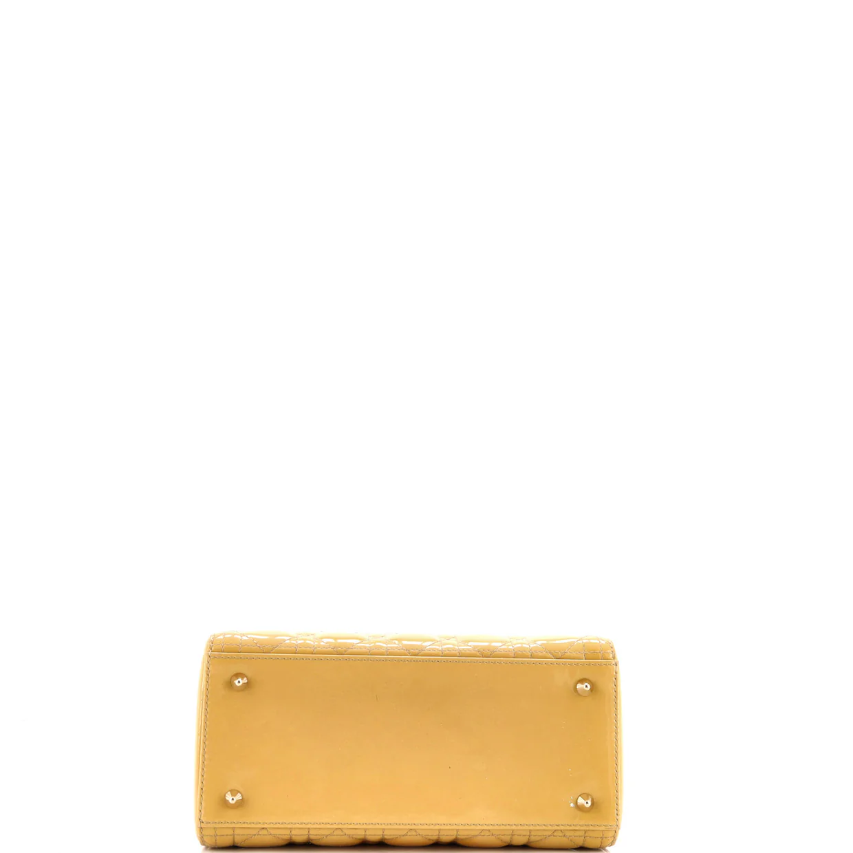 Lady Dior Bag Cannage Quilt Patent Medium - Deep Luxury