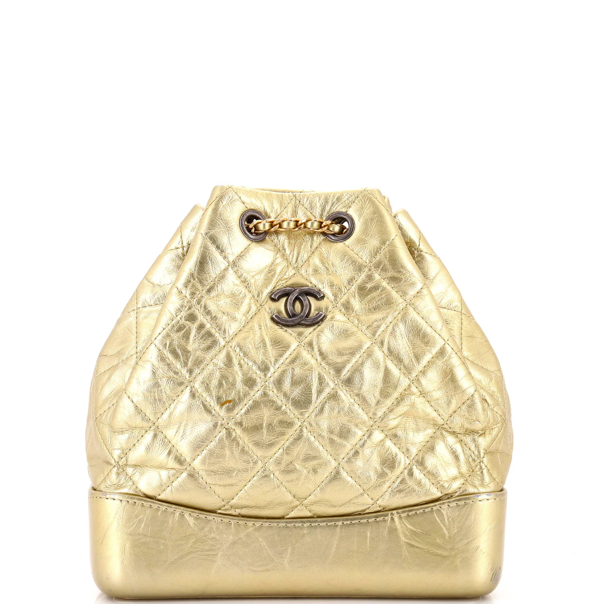 Gabrielle Backpack Quilted Calfskin Small - Deep Luxury